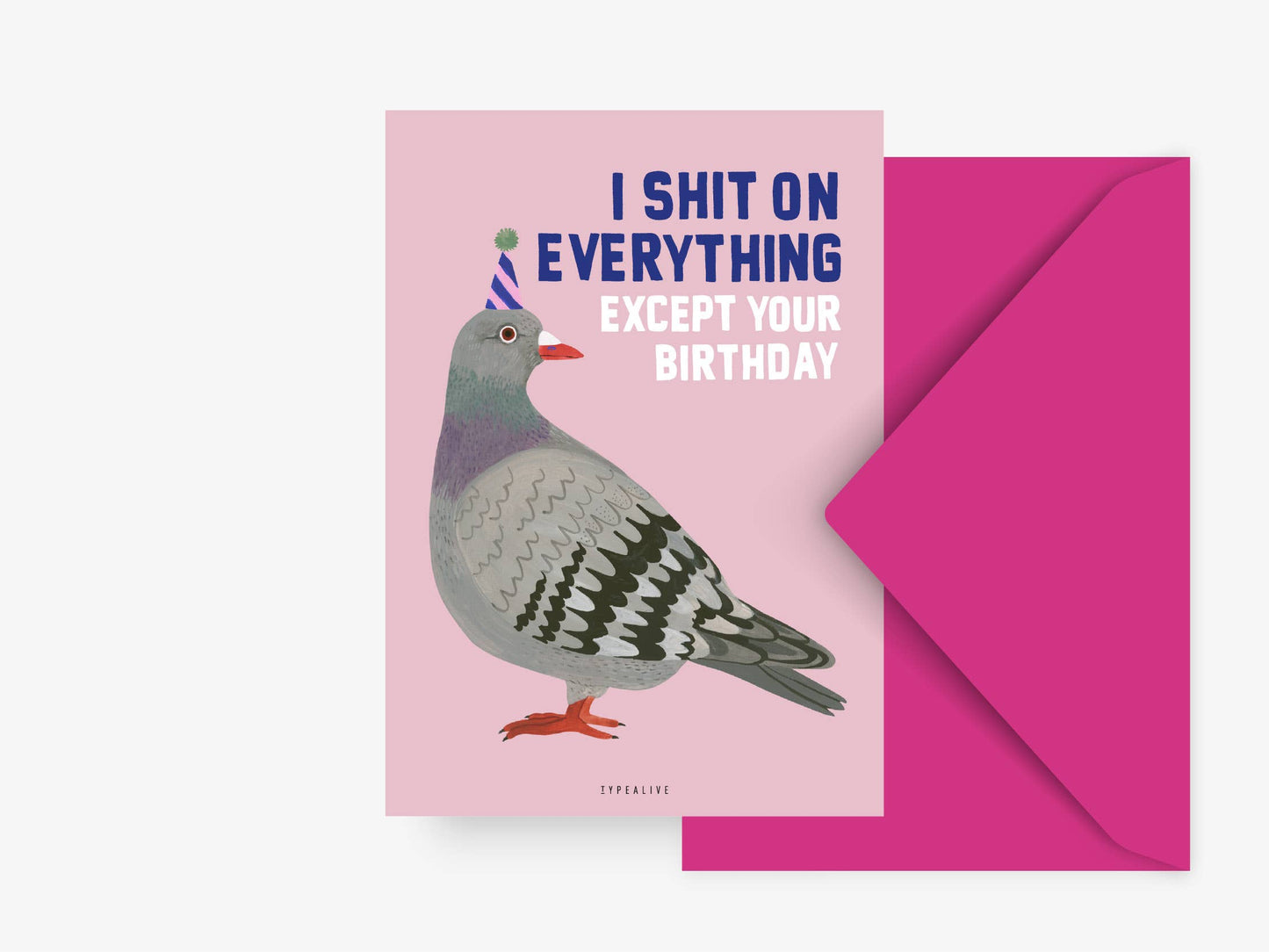 typealive - Ansichtkaart/Except