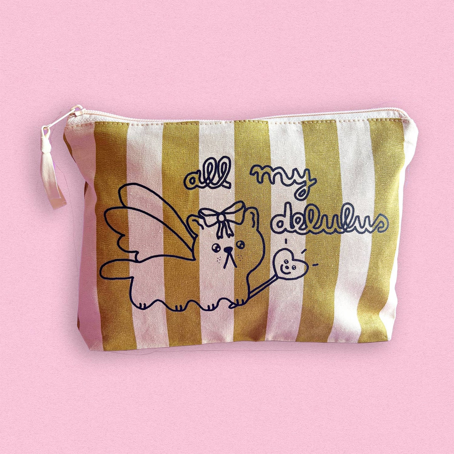 Jenne Grassmann - Accessoiretas Al mijn delulu's: Roze & bruin