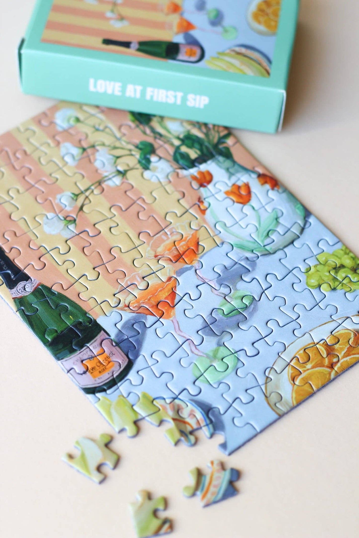 Piecely Puzzles - Mini-puzzel Love at First Sip, 99 stukjes