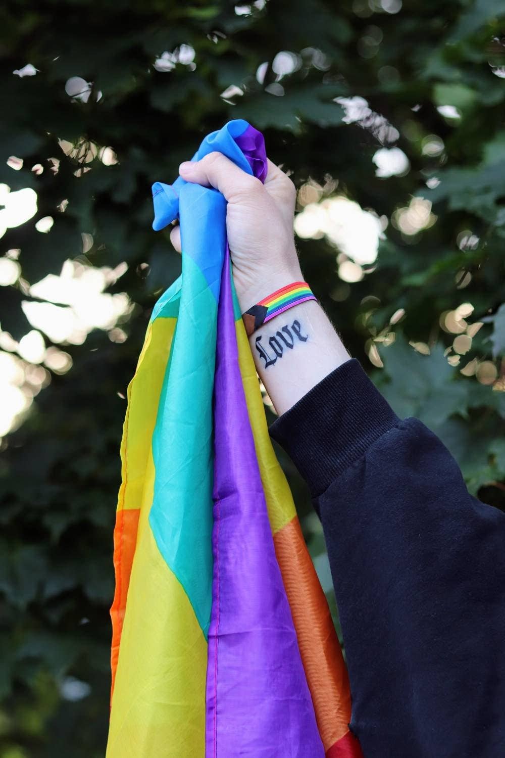 Merchbaendchen - Pride Progress vlag