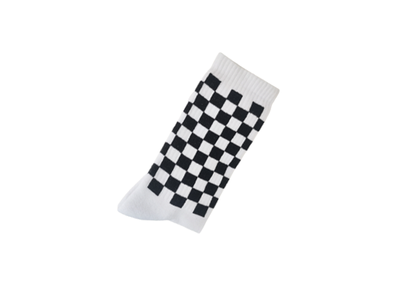 PEGADA SOCKS - Old school sokken met schaakbordpatroon