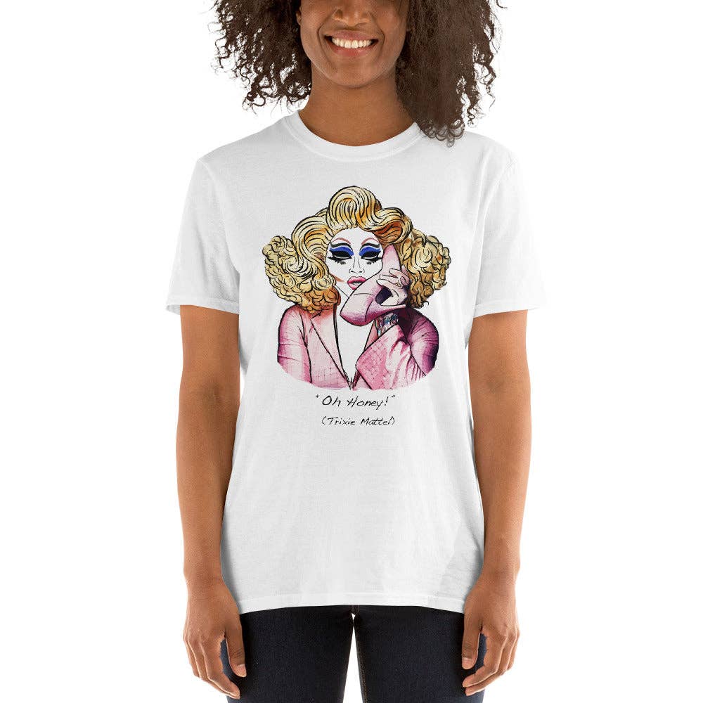 El loco del Pelo Rizo - Uniseks t-shirt Trixie Mattel, RuPaul: S