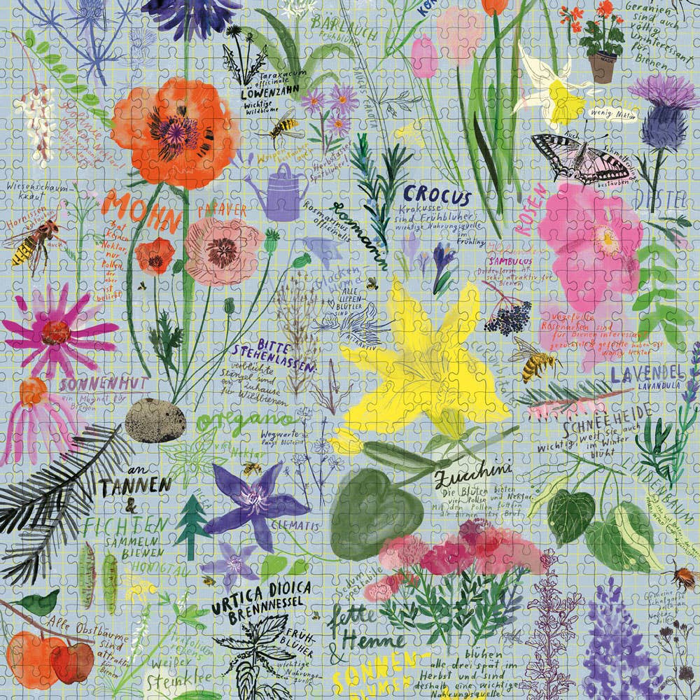Wonderpieces - Puzzel “Bee Friends” van Rinah Lang
