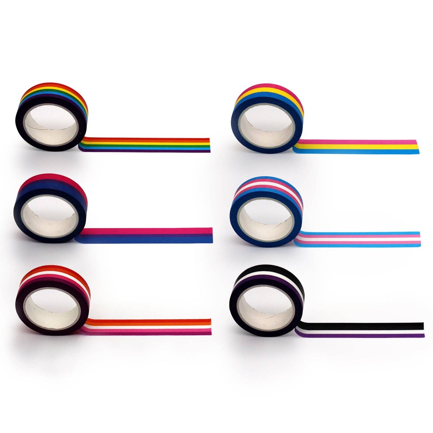 Pride washi tape (6 flags)