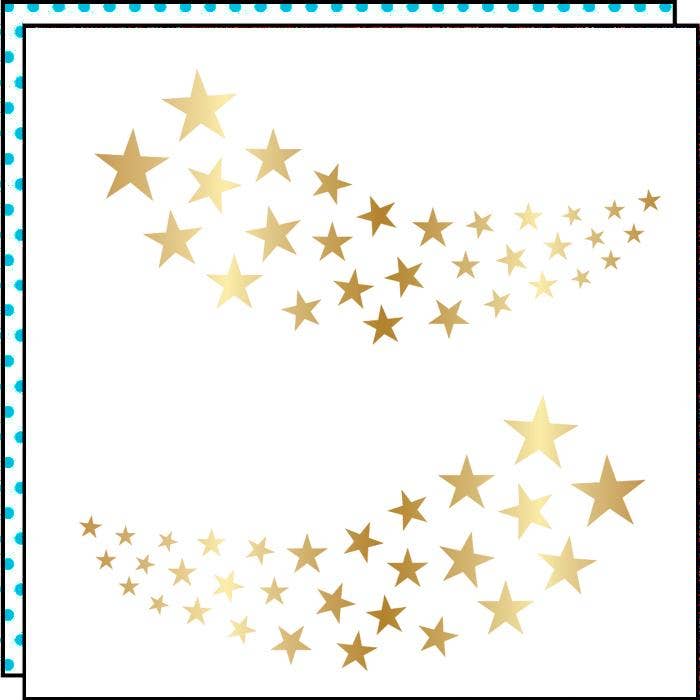 Tattoonie - Golden Blings tijdelijke tatoeages (set van 2)