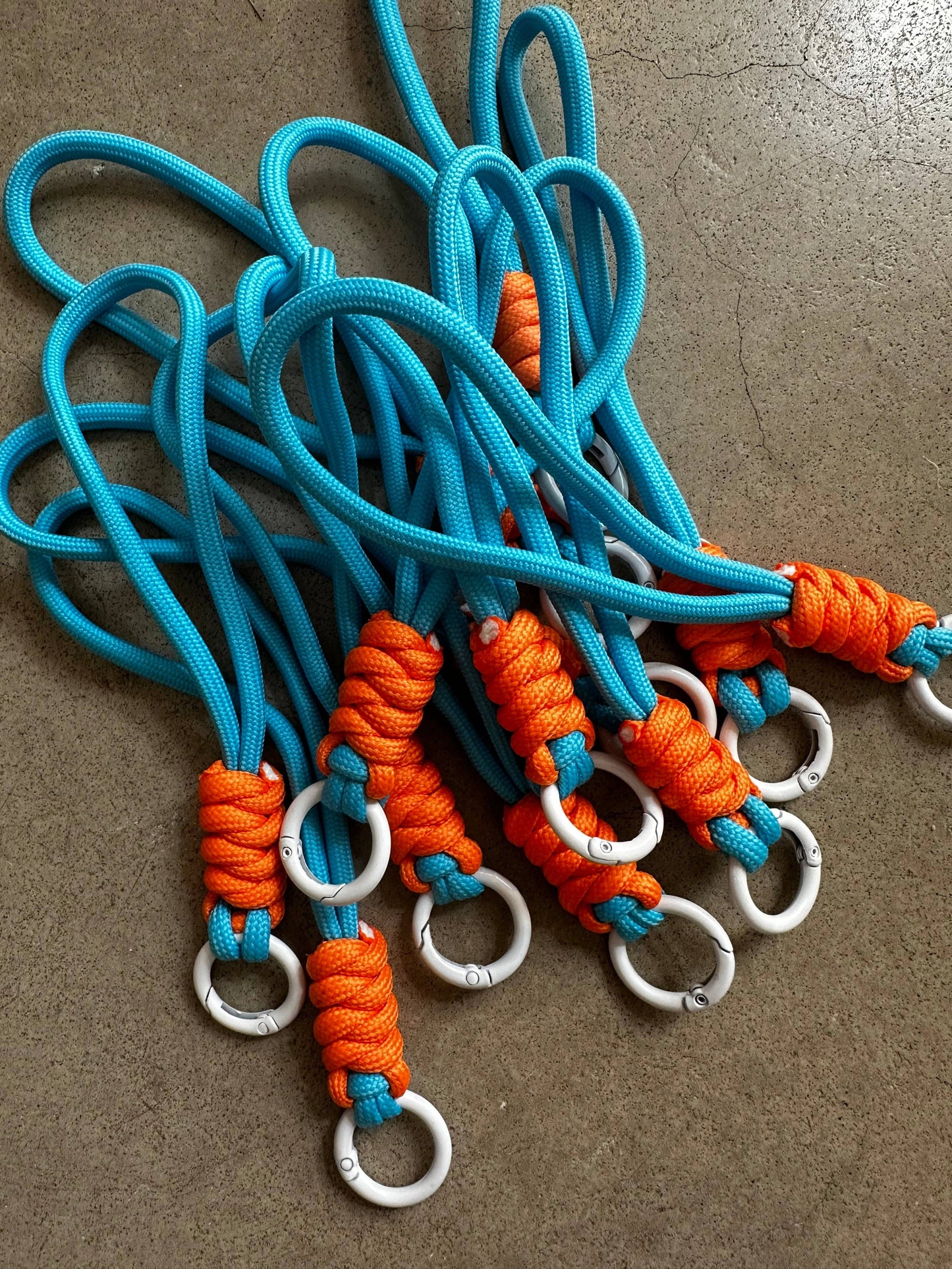 LEY! - Sleutelhanger - oranje-blauw