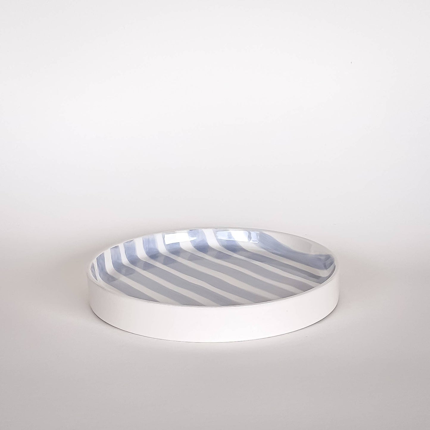 Magazin Minori - Teller klein Stripes - morning azzurro