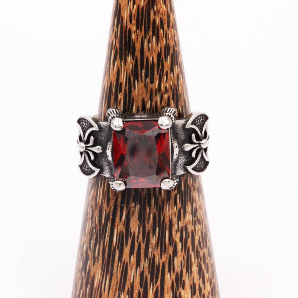 Awaken - Red Gem Ring-A-394: 11