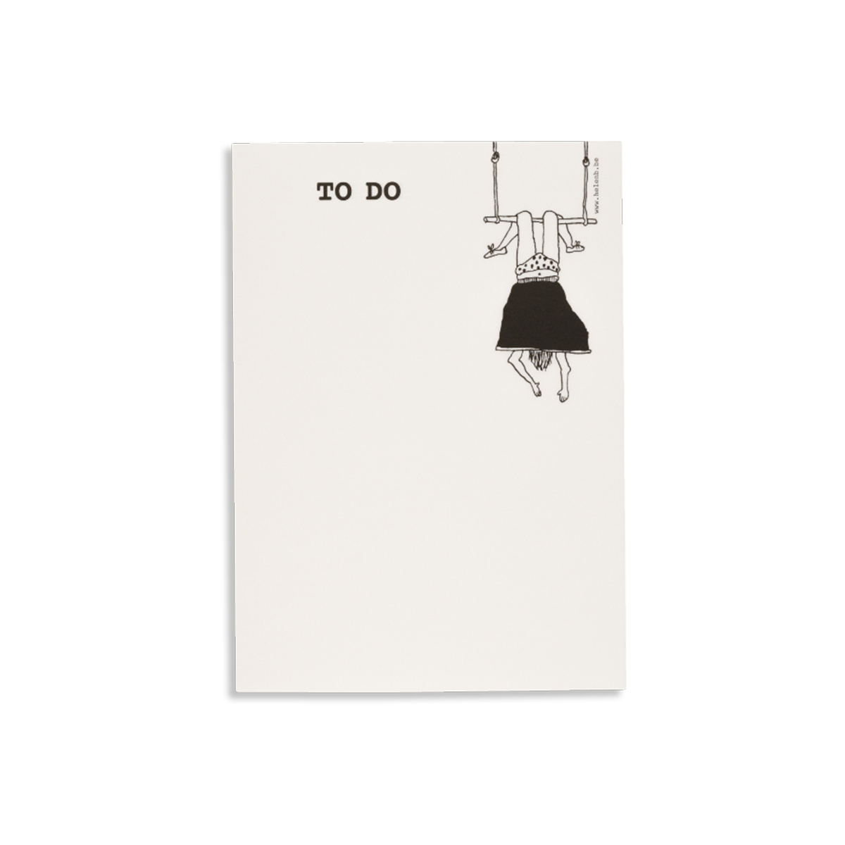 helen b - Blocnote trapeze girl