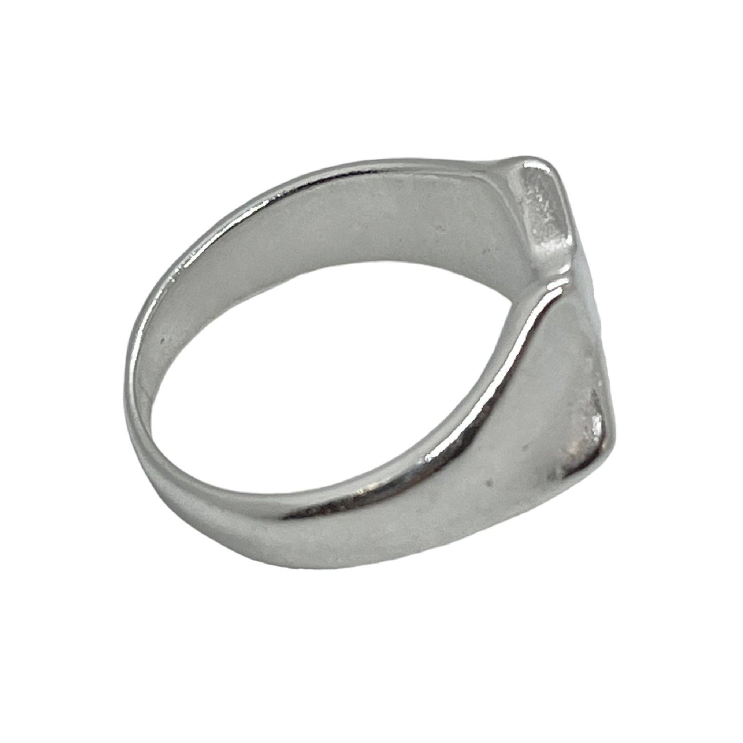 Gloria Mago - Zilverkleurige ring met vallende ster