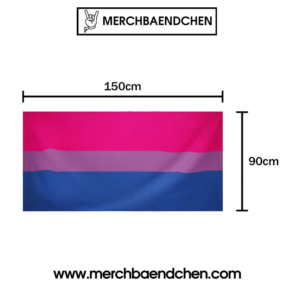 Merchbaendchen - Biseksuele vlag
