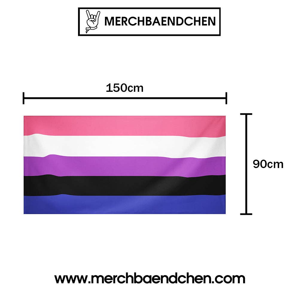 Merchbaendchen - Genderfluid vlag