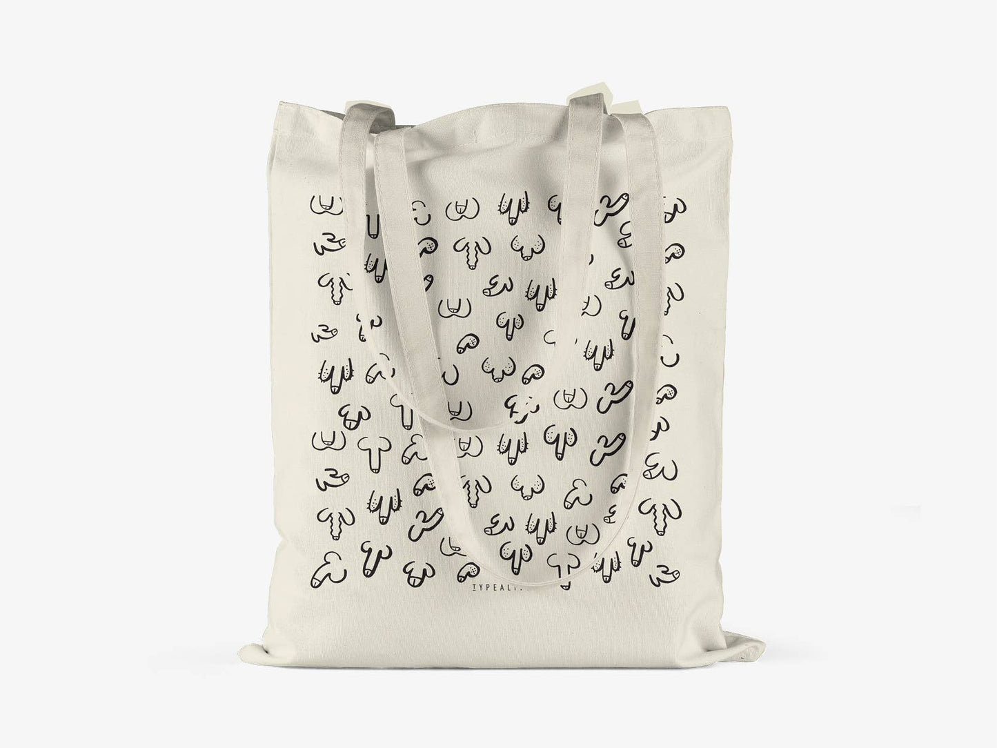 typealive - Katoenen tas Fat Friends