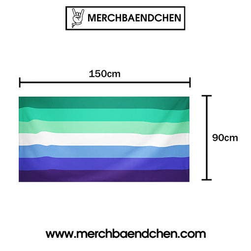 Merchbaendchen - Mannen die van mannen houden vlag