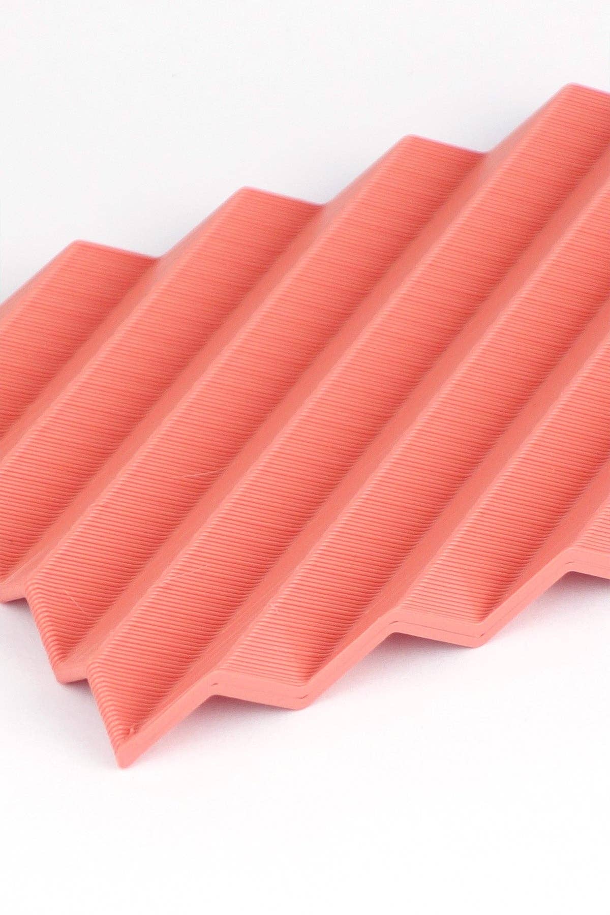 Coudre Berlin - Zeepbakje van gerecycled PET coral red cascade