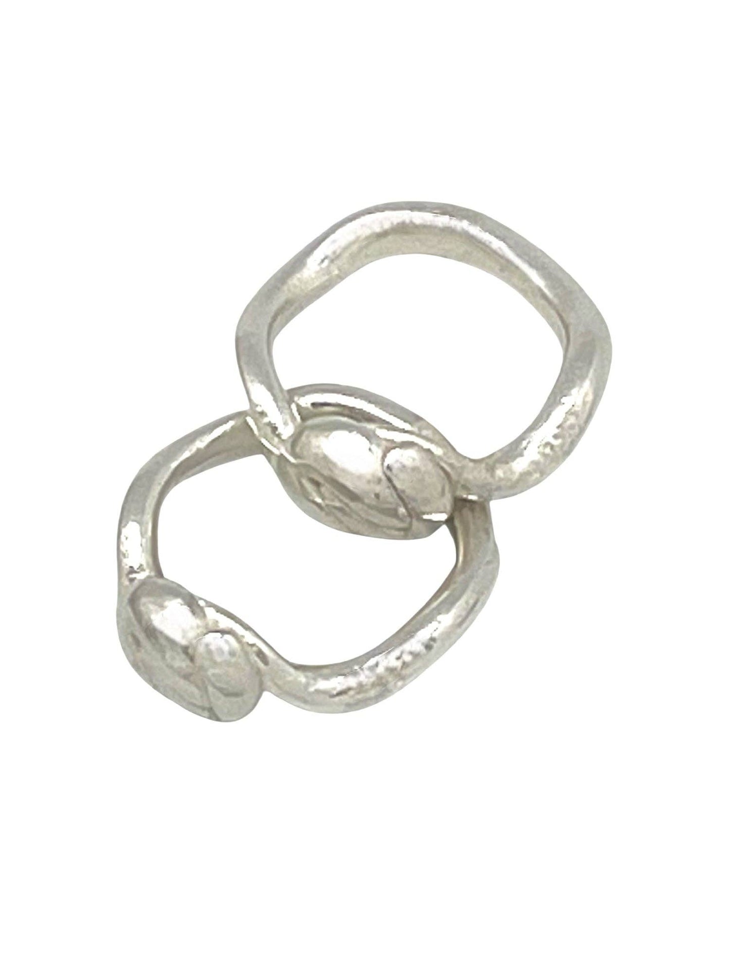 Gloria Mago - Set ringen Leven in verzilverd 10µ