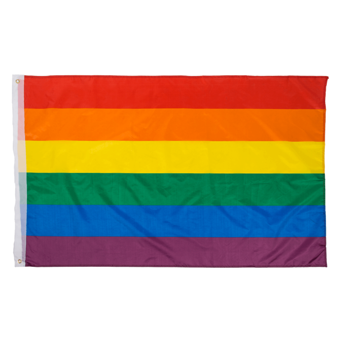 Out of the blue KG - Vlag Pride, 150 x 90 cm, in polybag