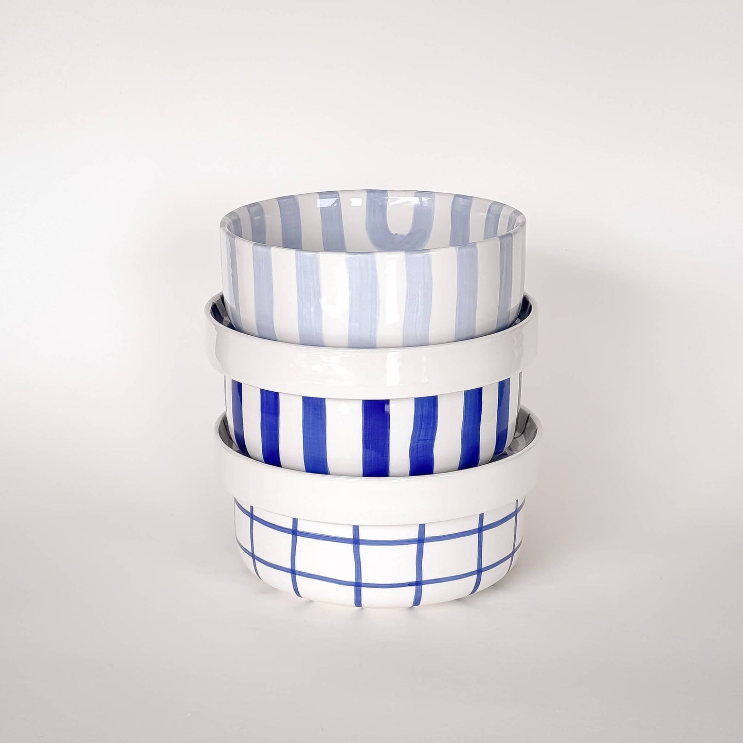 Magazin Minori - Bowl Stripes - morning azzurro