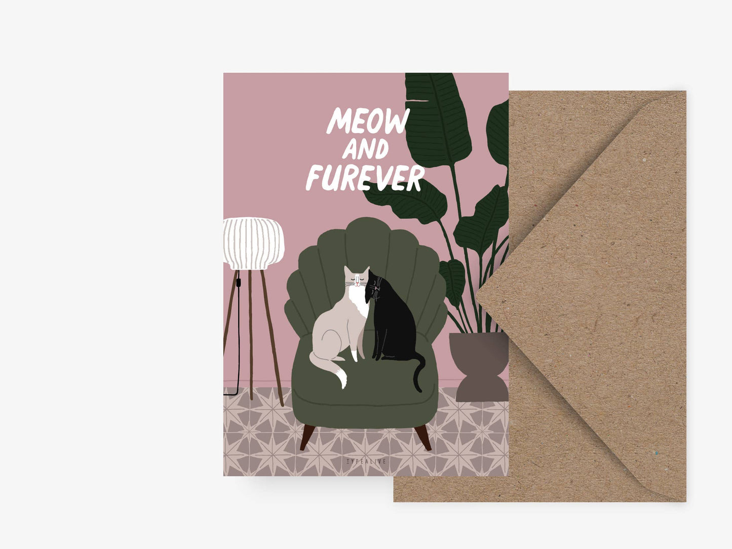 typealive - Ansichtkaart/Petisfaction „Cats” Furever