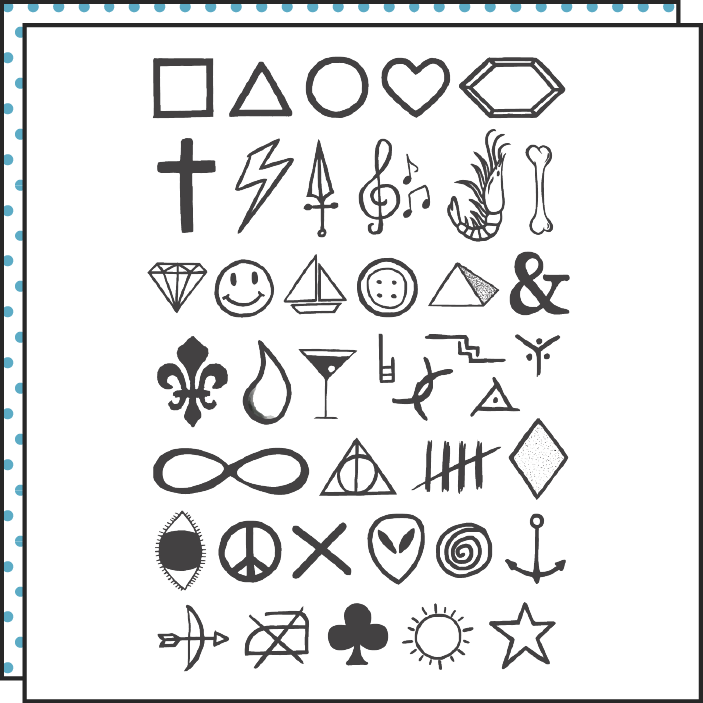Tattoonie - BASICS Tattoo (verpakking van 2 stuks)