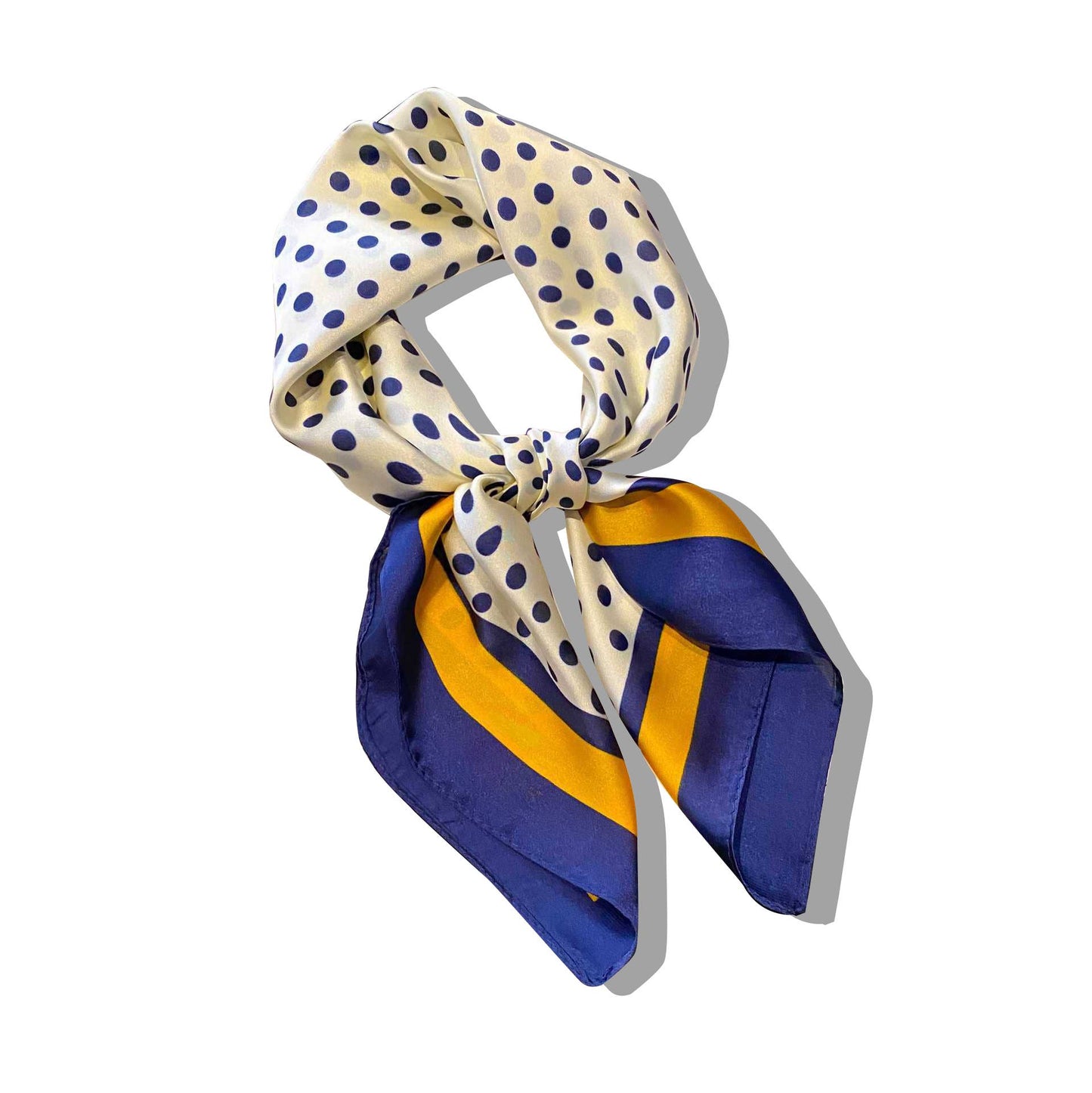 Lourens Exclusive - Sjaaltje - trendy kleurrijk - 70 x 70cm - silk