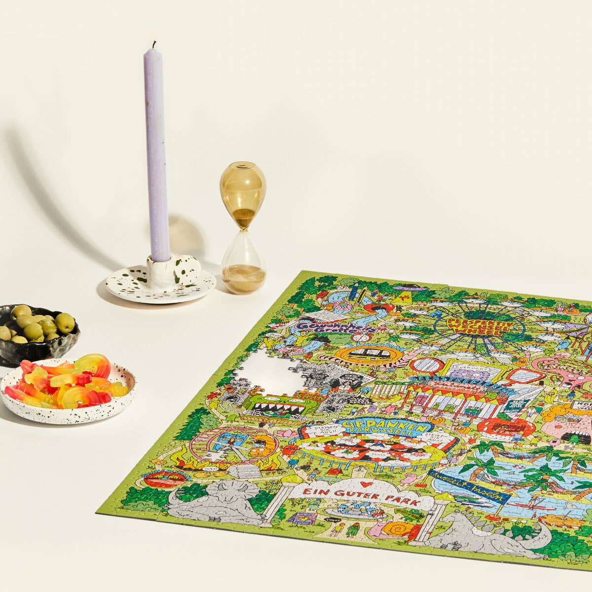 Wonderpieces - »Ein guter Park« puzzel | illustratie Sandra Bayer