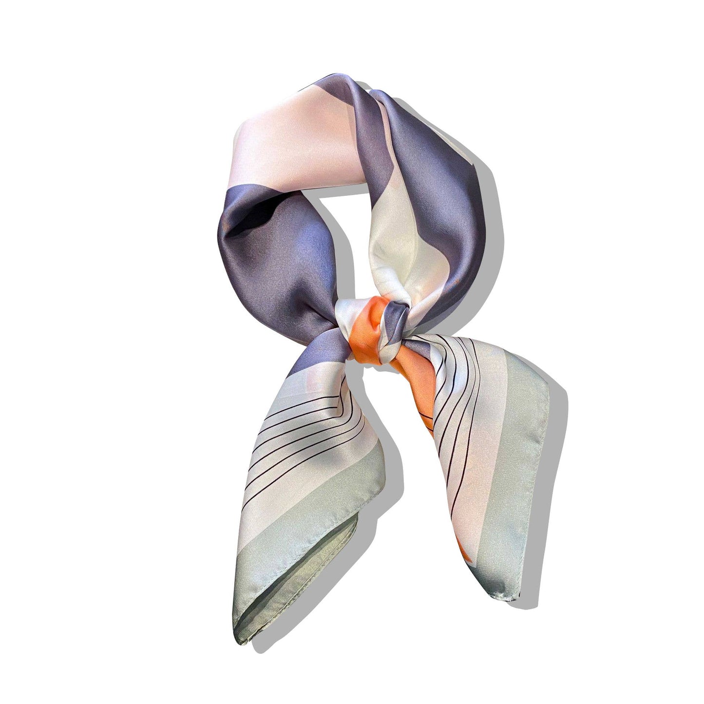Lourens Exclusive - Sjaaltje - trendy kleurrijk - 70 x 70cm - silk