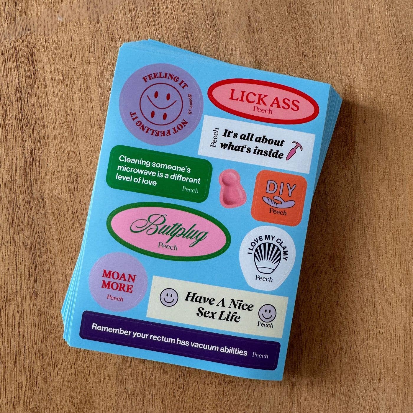 Peech - STICKERBLAD