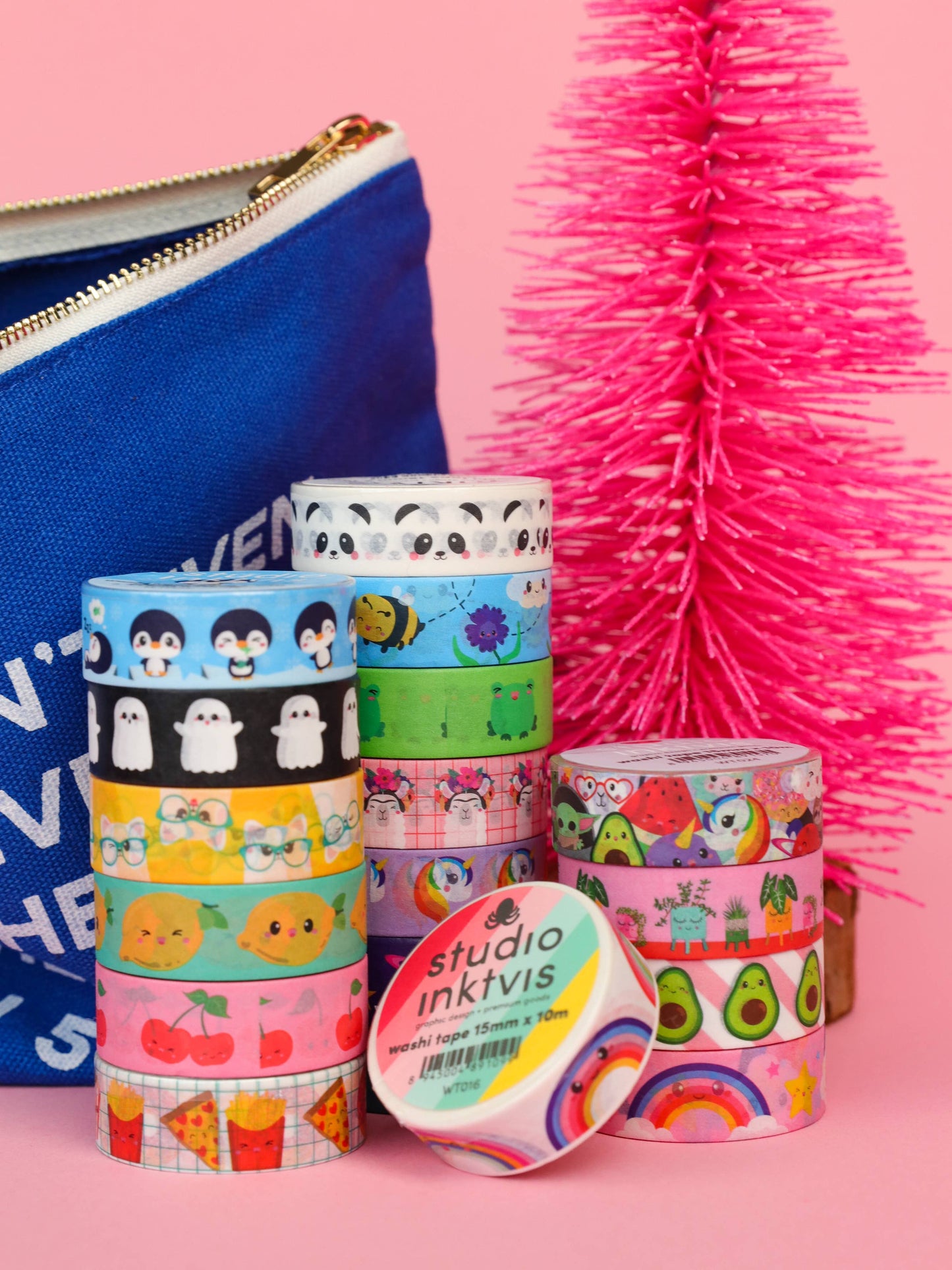 Studio Inktvis B.V. - Washi tape met kersenmotief