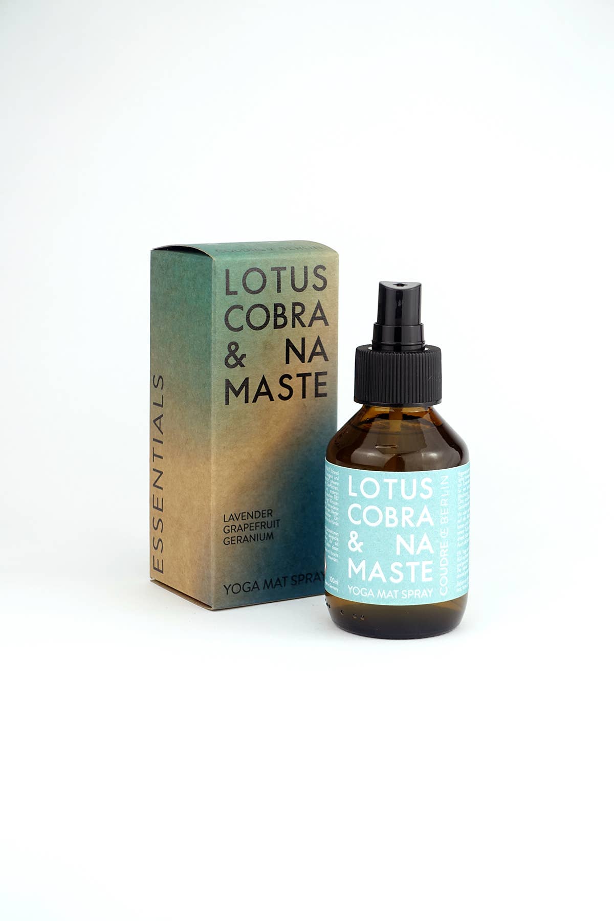 Coudre Berlin - Lotus Cobra & Namaste spray voor yogamat