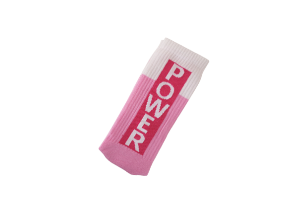 PEGADA SOCKS - Roze girl power sportsokken
