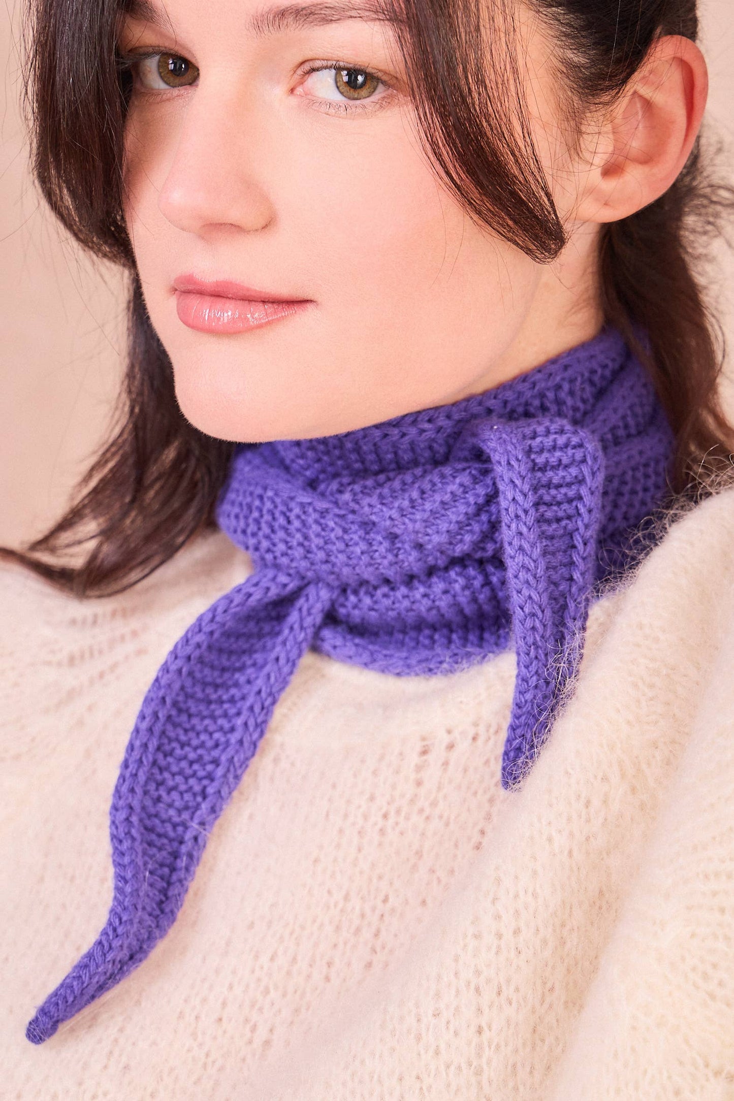 Calie Paris - Little 'Sophie' sjaal: Lichtblauw