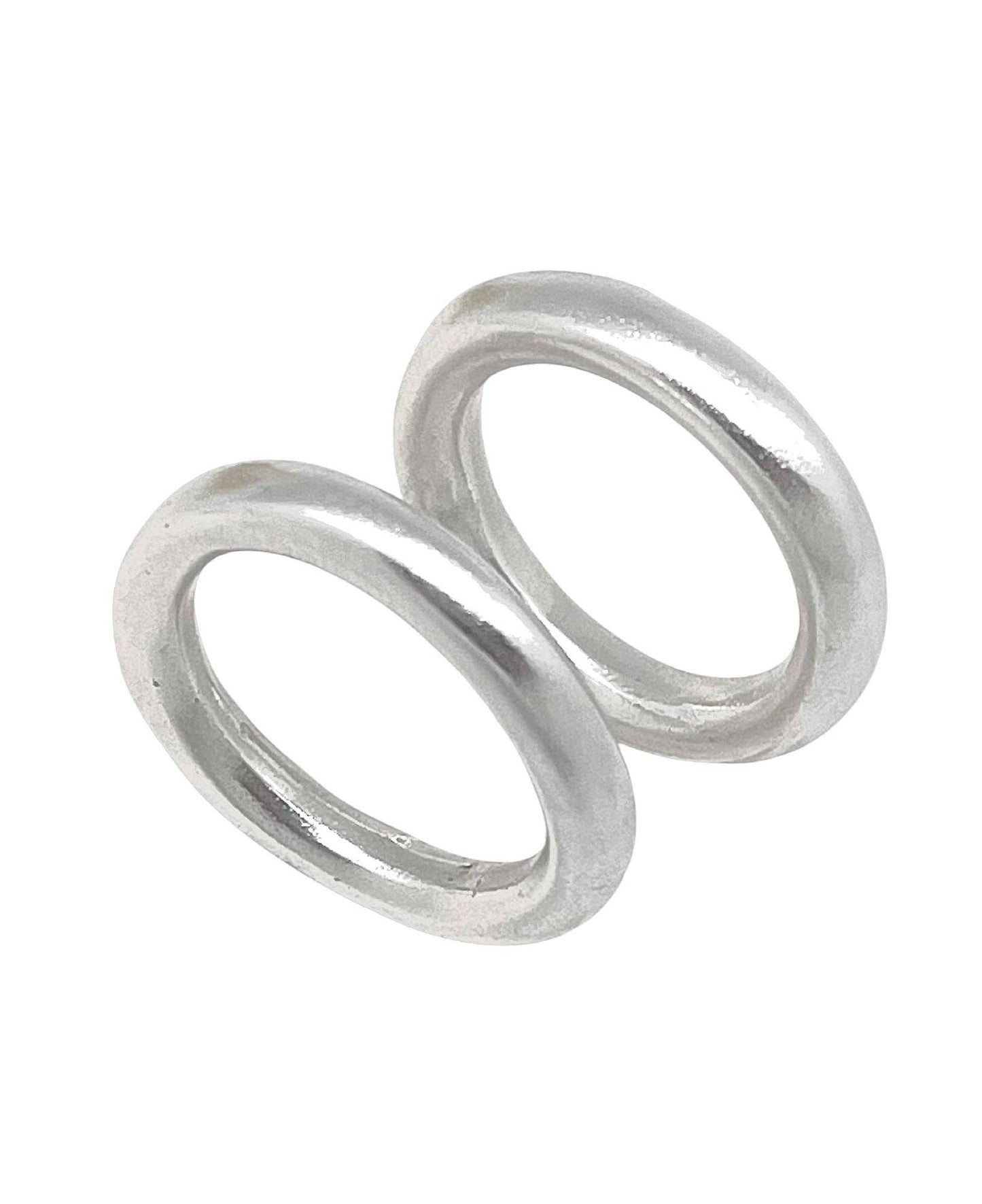 Gloria Mago - Paar Alliantie zamak zilver 10µ