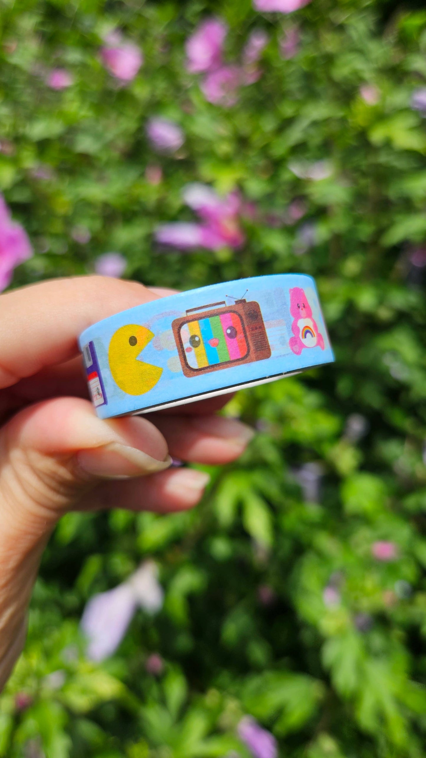 Studio Inktvis B.V. - Washi tape met 80’s popcultuur iconen - retro vintage tape