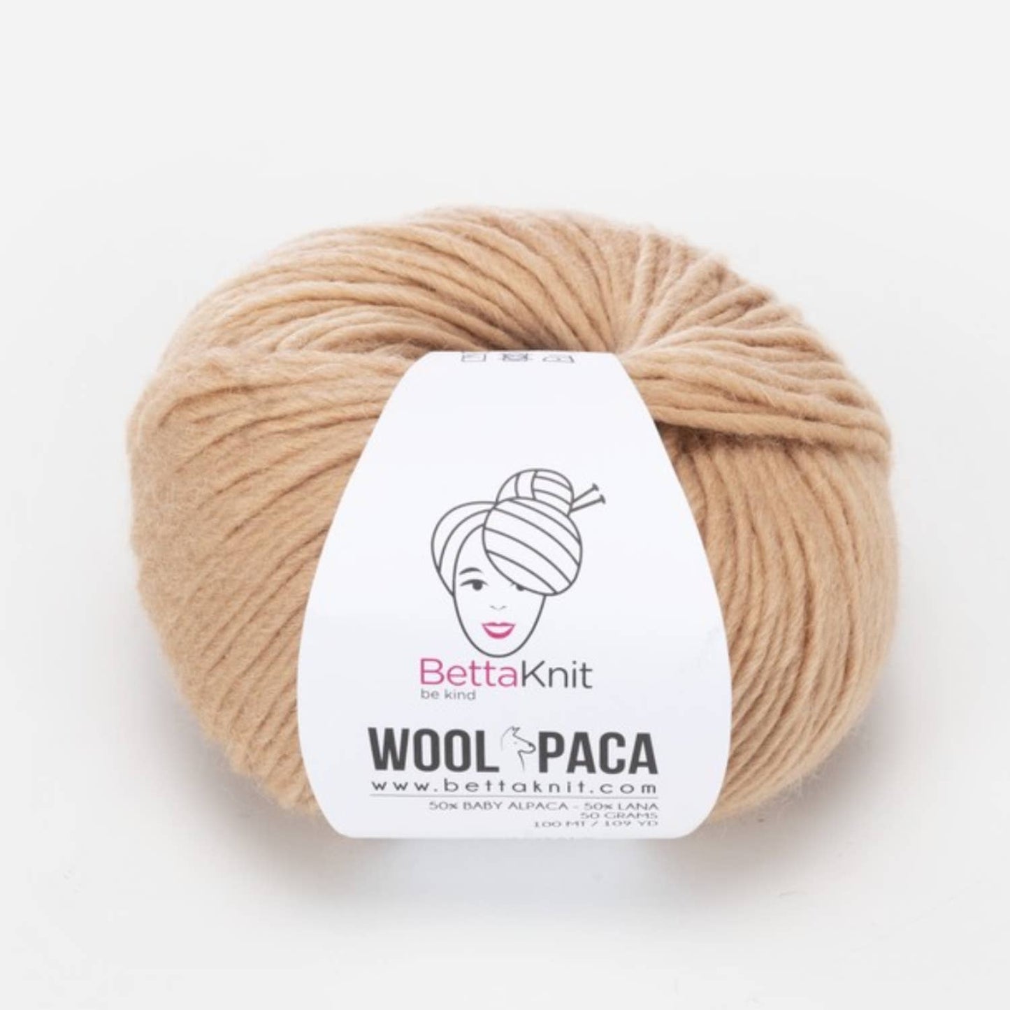 BettaKnit - Woolpaca, alpacawol: Indigo