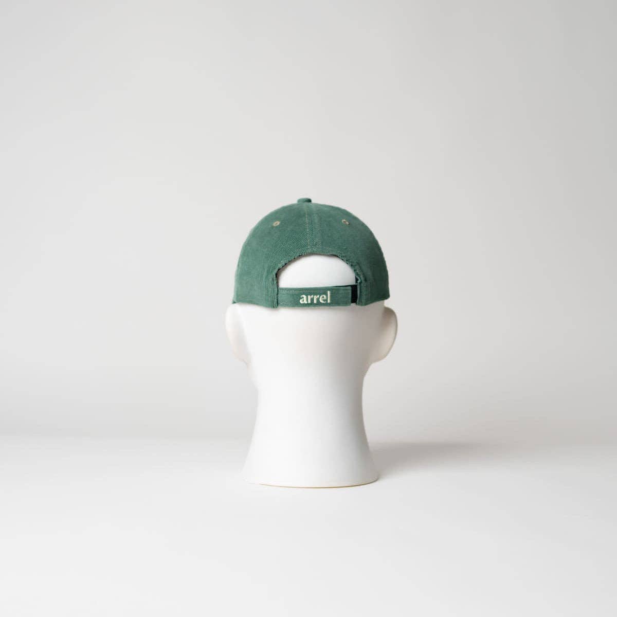arrel - responsible apparel - Ciao ragazzi Premium Cord Dad Cap - groen & crème