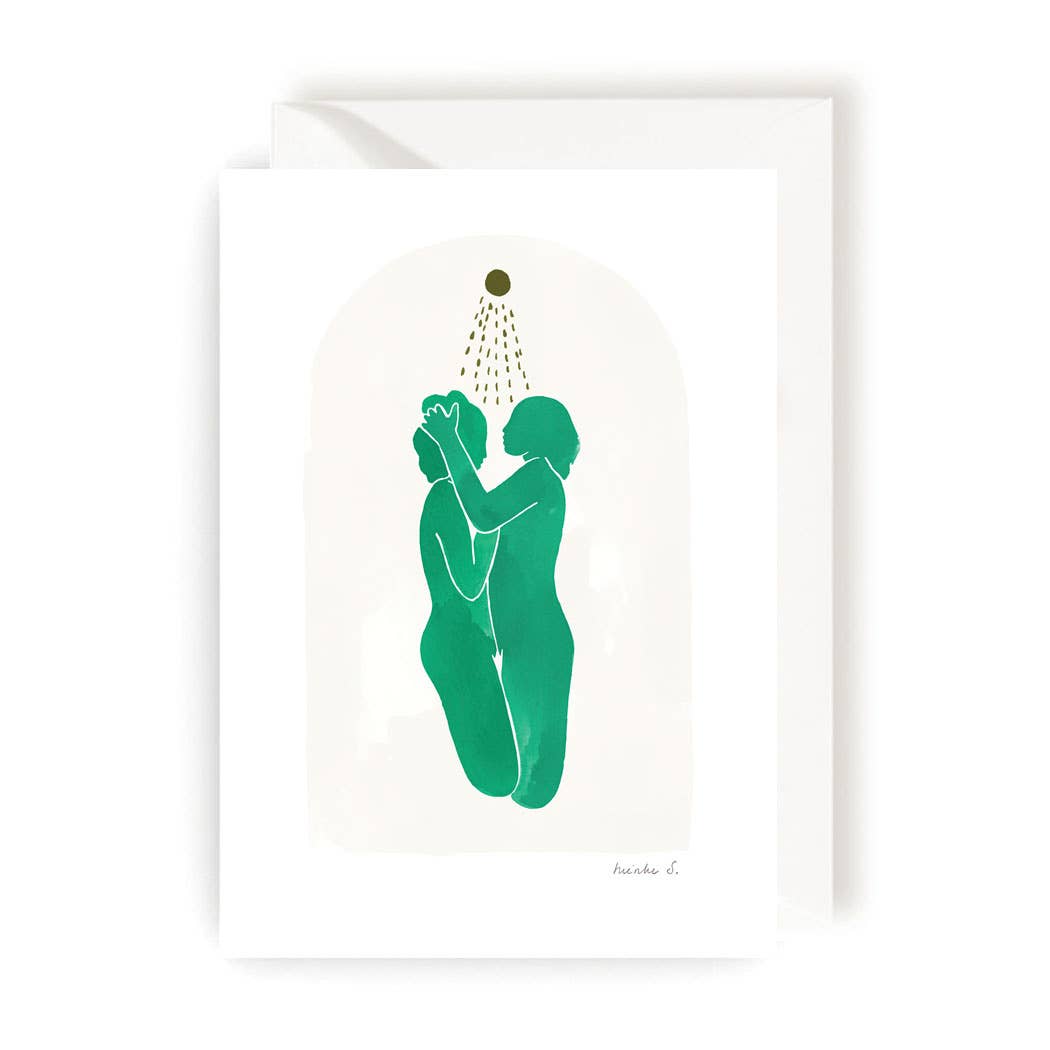 Nienke Slotboom - Queer kaart - Wanneer ze mijn haar wast
