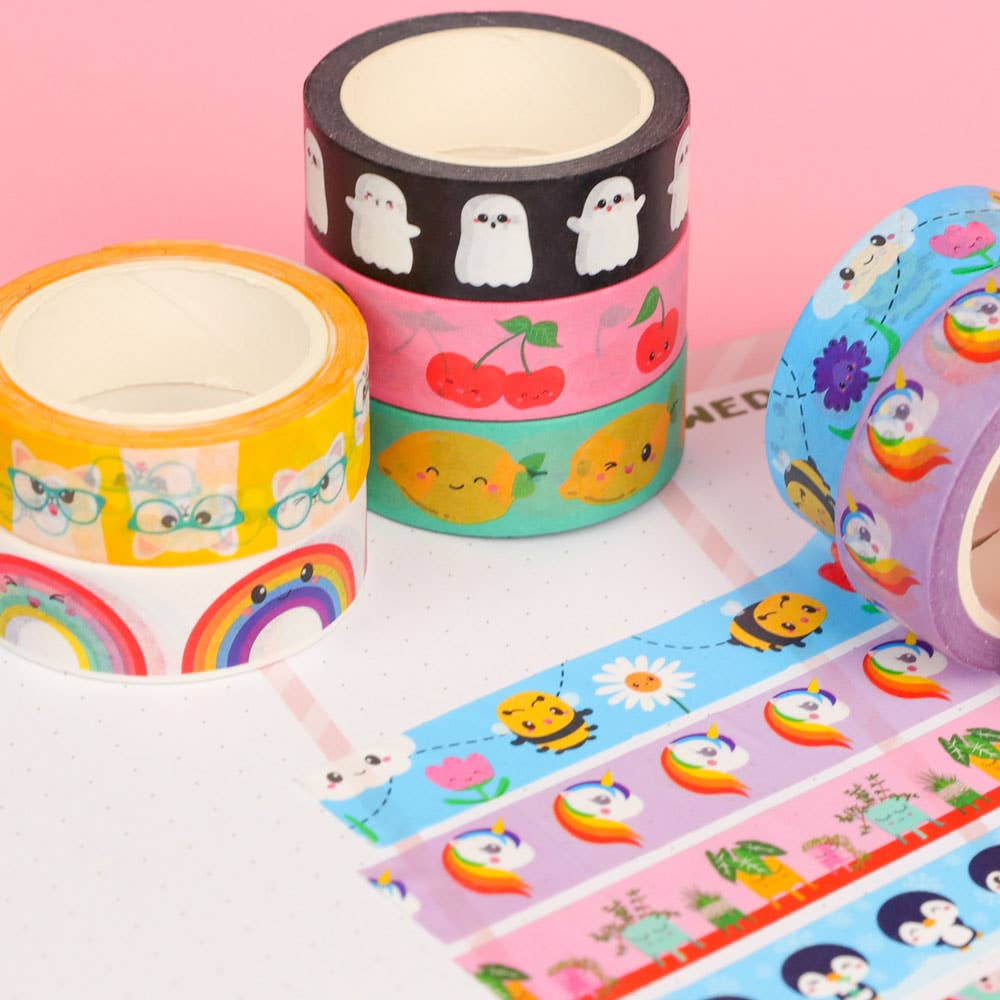 Studio Inktvis B.V. - Washi tape met kersenmotief