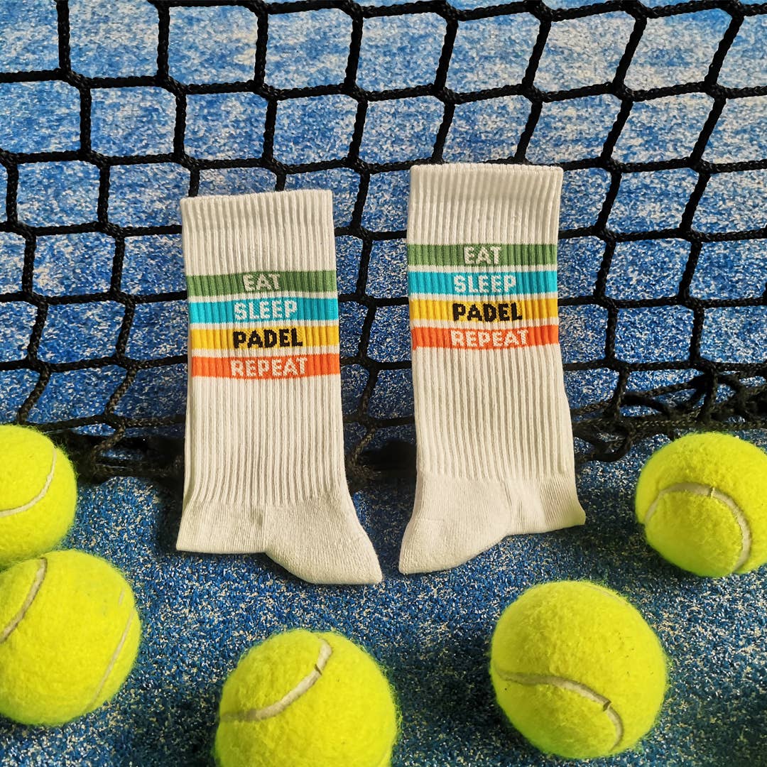 PEGADA SOCKS - Eet, slaap, padel, herhaal sokken