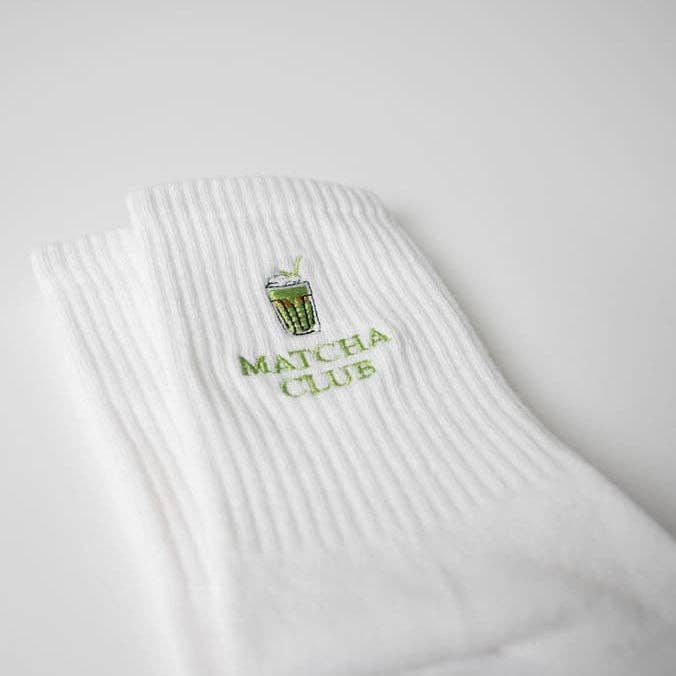arrel - responsible apparel - Matcha Club statement sokken: 39-42