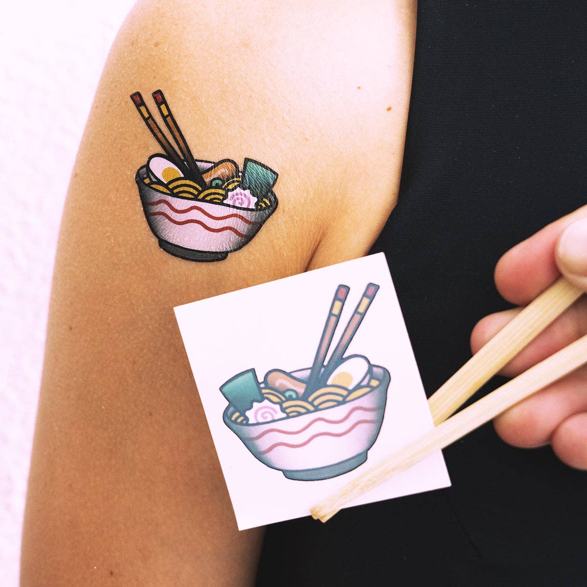 Tattoonie - RAMEN-tatoeage (set van 2)