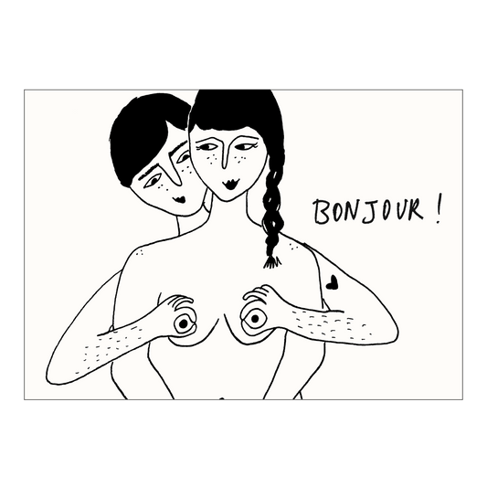 helen b - Poster bonjour A4