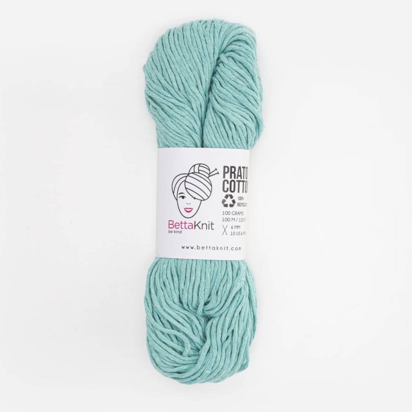BettaKnit - Prato Cotton, katoengaren verkregen uit gerecycled afval: Laguna