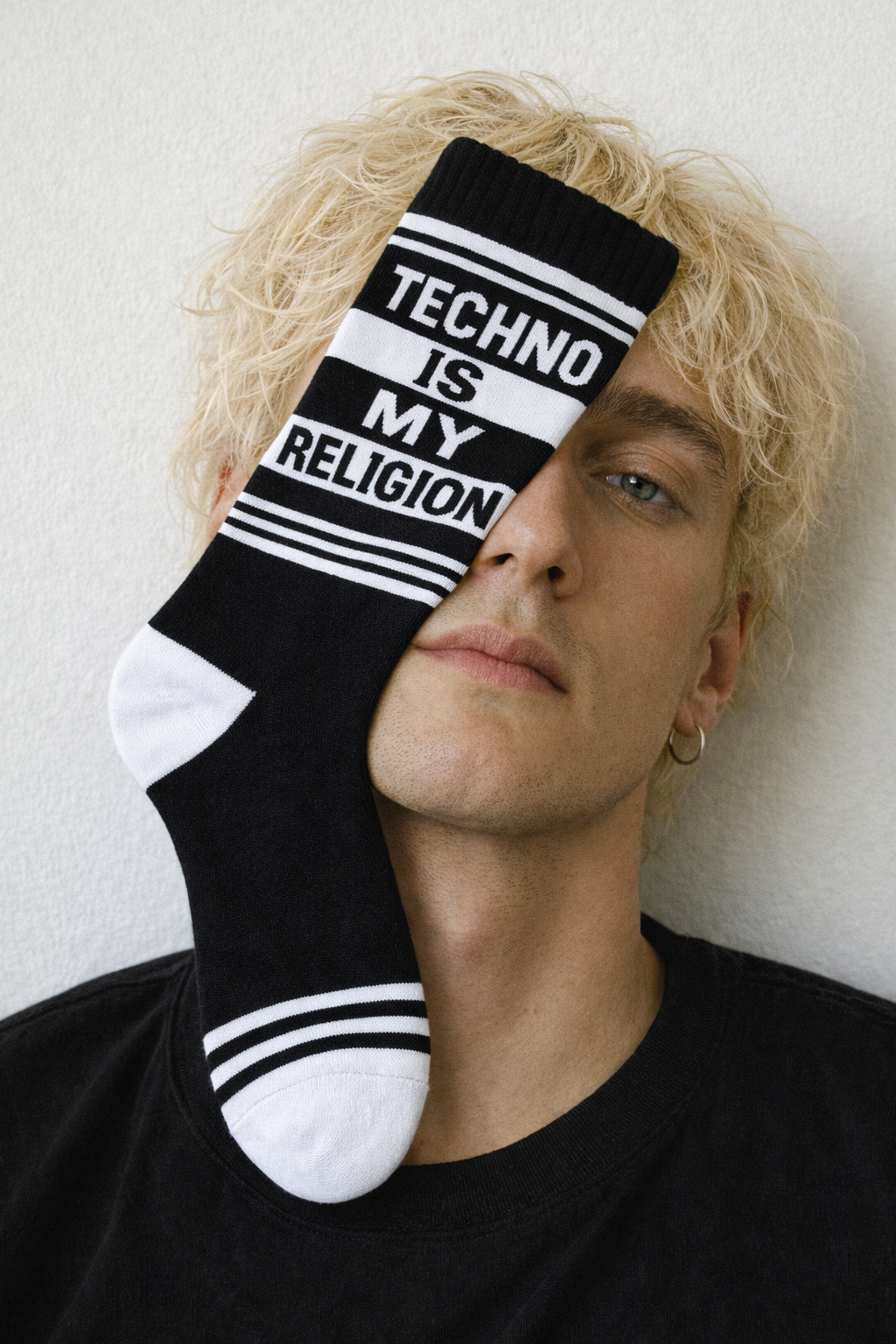 That Gay Creation - Techno Is My Religion Queer Unisex Rave Sokken
