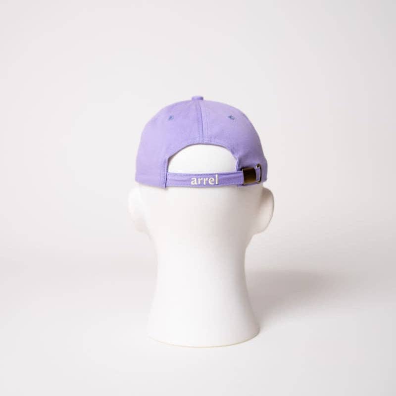 arrel - responsible apparel - Betaal me als een blanke man Premium Dad Cap - lila & crème