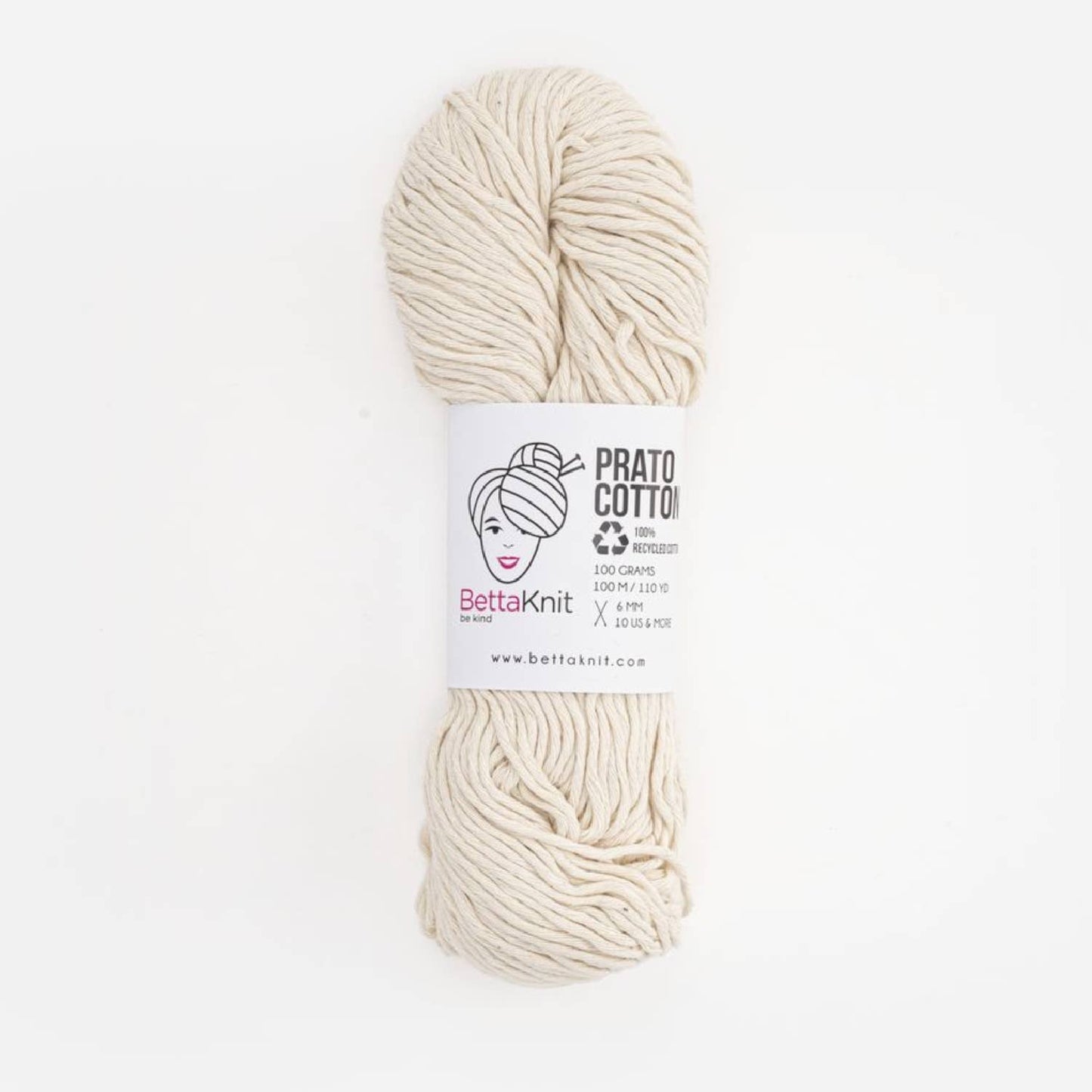 BettaKnit - Prato Cotton, katoengaren verkregen uit gerecycled afval: Turkoois