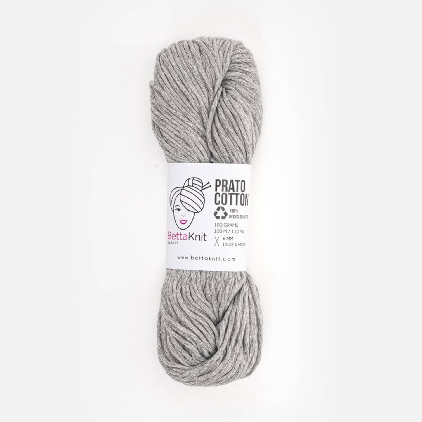 BettaKnit - Prato Cotton, katoengaren verkregen uit gerecycled afval: Perla