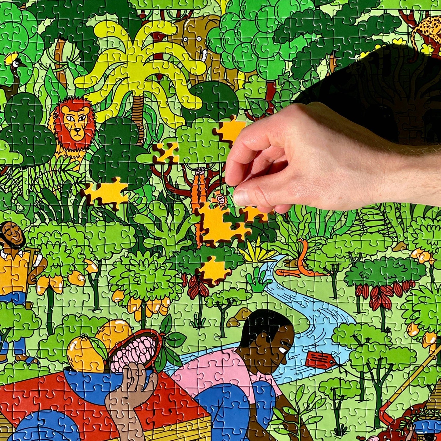 Das Puzzle Kollektiv - "FairForest" Donatiepuzzel