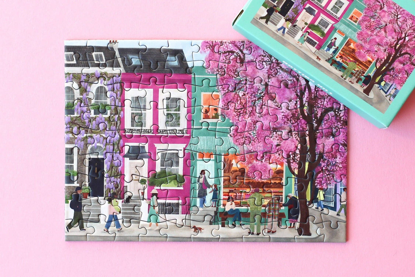 Piecely Puzzles - Mini-puzzel Notting Hill, 99 stukjes