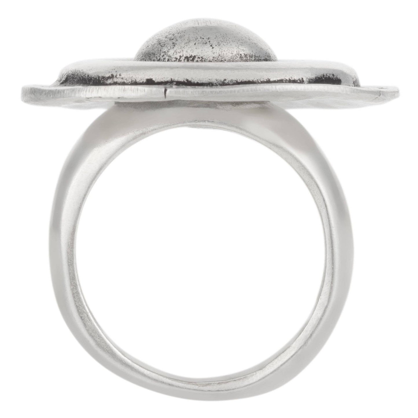 Gloria Mago - 925 verzilverde ring „Aros” zilver, maat 16